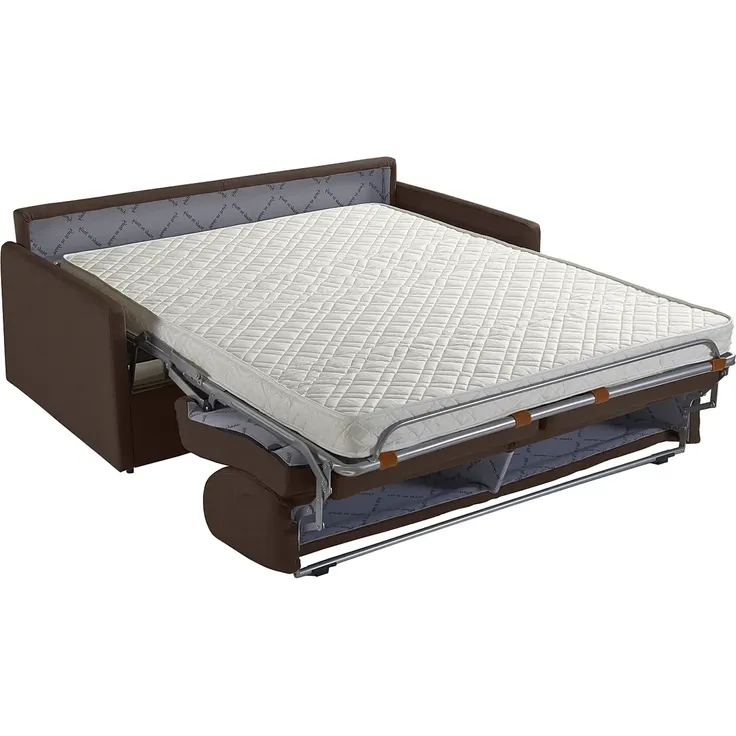 Vente-unique - CALIFE Sofa Stoff Braun - B 223 cm94 cm x H 85 cm x L 170 cm – Bild 4