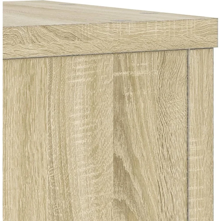 vidaXL Pflanzenständer 2 Stk. Sonoma-Eiche 25x25x35 cm Holzwerkstoff 852908 – Bild 7
