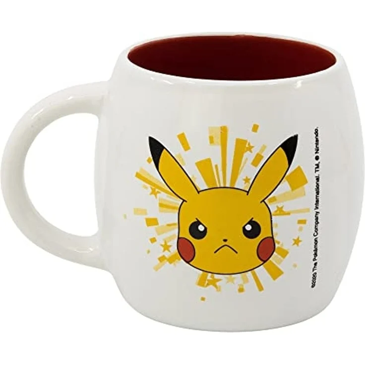 Pokémon Pikachu Becher Keramik Tasse Tee Kaffee Becher Pott im Geschenkkarton – Bild 1