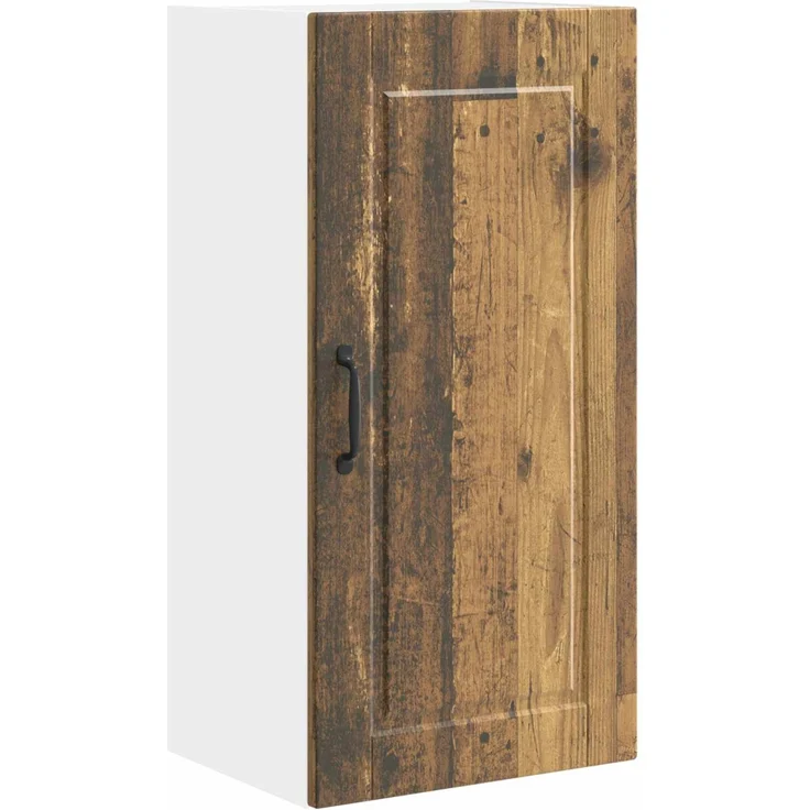 vidaXL Wandschrank PORTO Altholz 40 x 31 x 80 cm Holzwerkstoff 885383 – Bild 2