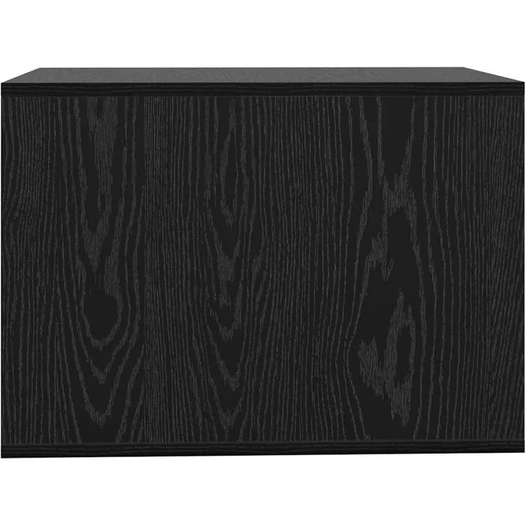 vidaXL Katzenstreu Box Umzäunung Schwarz Eichen-Optik 47 x 59 x 42 cm 886272 – Bild 6