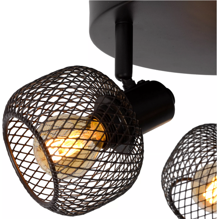 Lucide MAREN - Deckenstrahler 37 cm - 3xE14 Schwarz19194 – Bild 4