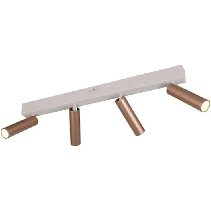 TRIO LED-Spotleuchte AMBALA, 849210465, 4-fach, 4x 5 W, 4x 500 lm, coffee