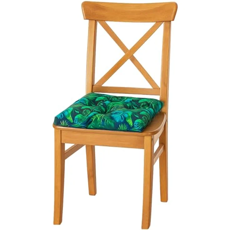 Bjird Stuhlkissen 45x45 cm - Wasserdichtes Gartenkissen für Stühle & Sessel, Wetterfest & Pflegeleicht - Dickes Sitzkissen 6 cm - Outdoor geeignet – Bild 3