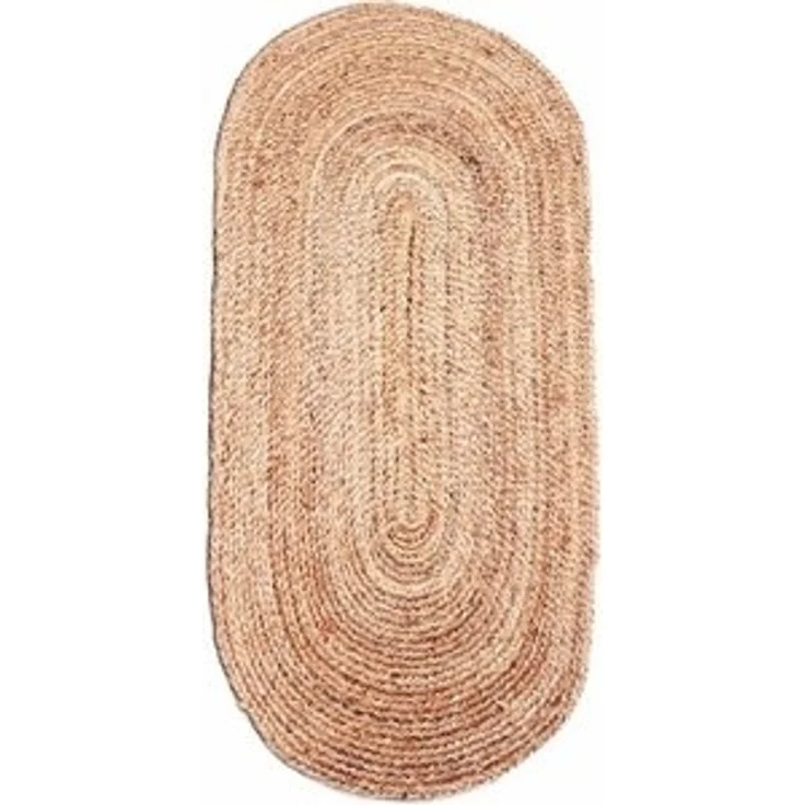 Marrakesch Orient & Mediterran Interior Teppich Jute Flur Läufer Teppich Emma 90 x 150cm, Handarbeit – Bild 6