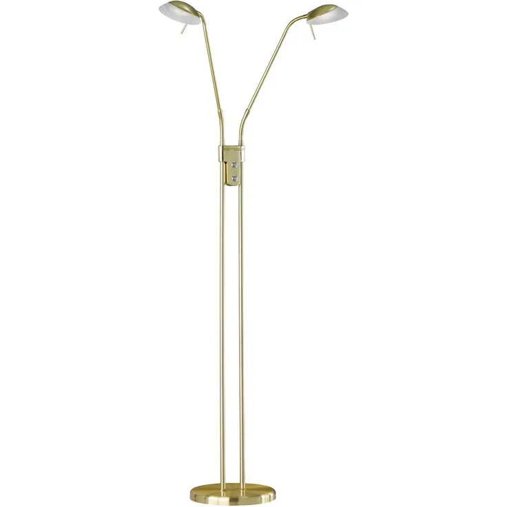 Fischer & Honsel 'Pool TW' Stehleuchte, Metall messingfarben, 160 cm