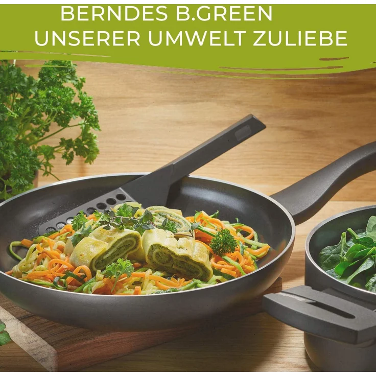 Berndes b. green Bratpfanne, Brat Pfanne, Stielpfanne, Induktion, Aluminium, Ø 28 cm, 0005440128 – Bild 7
