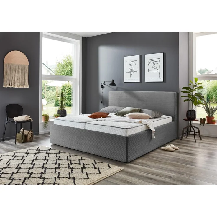 Sun garden Calgary, Polsterbett aus Holzwerkstoff/Polyester, 140 x 200 cm, Doppelbett