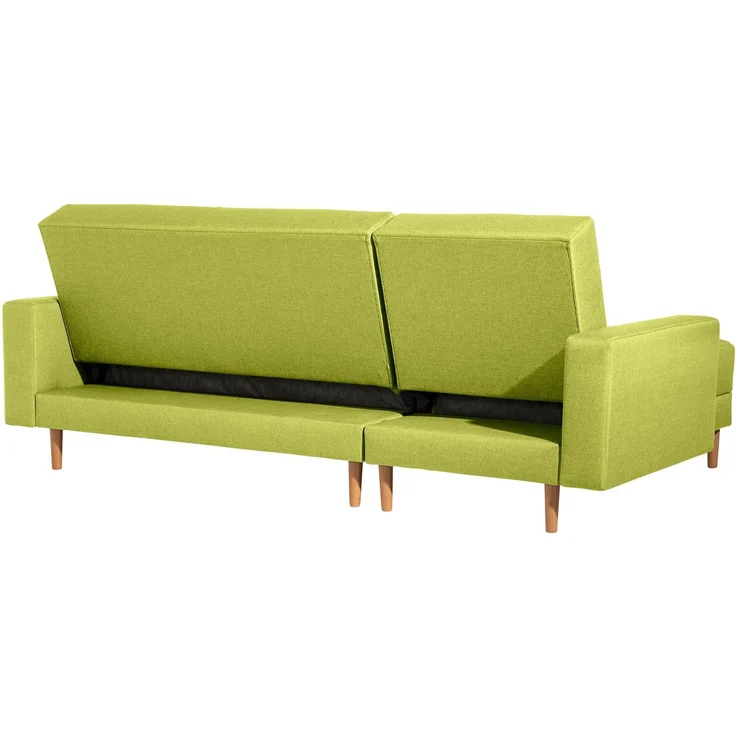Funktionssofa mit Hocker Kattie Flachgewebe apfel – Bild 9