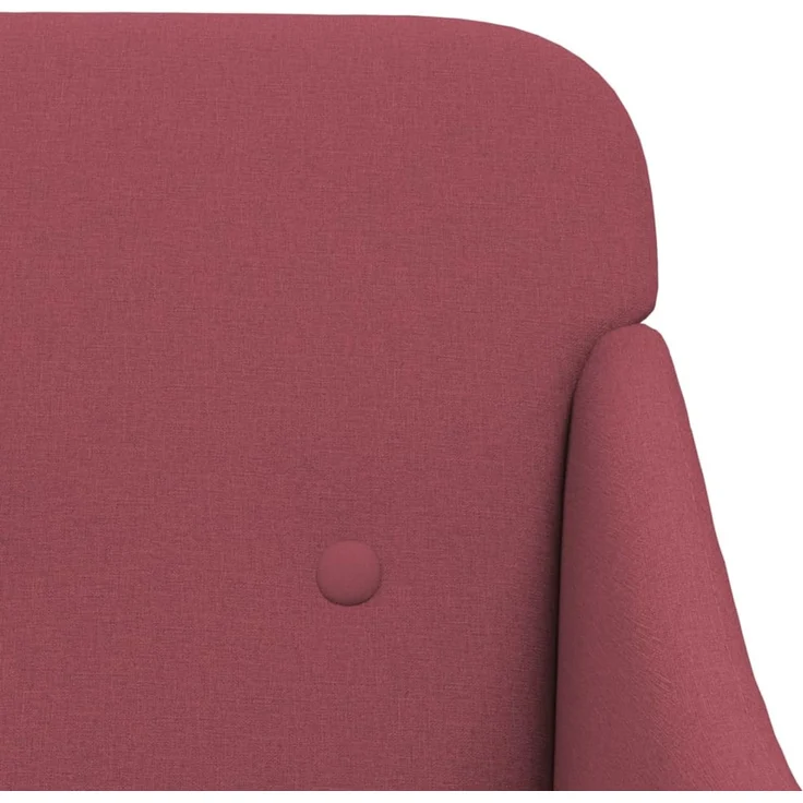 Sessel wohnzimmer, Relaxsessel, Fernsehsessel Weinrot 63x76x80 cm Stoff – Bild 6