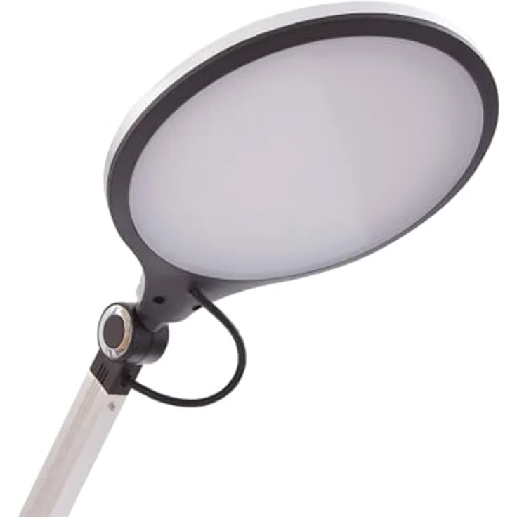 Lindby Nyxaris, dimmbare LED Tischlampe in Silber für Arbeitszimmer und Büro, 50 cm – Bild 8