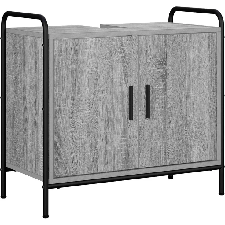 vidaXL Badezimmerschrank-Set 4 stk. Sonoma-Grau 40 x 36 x 200,5 cm 3444666 – Bild 6