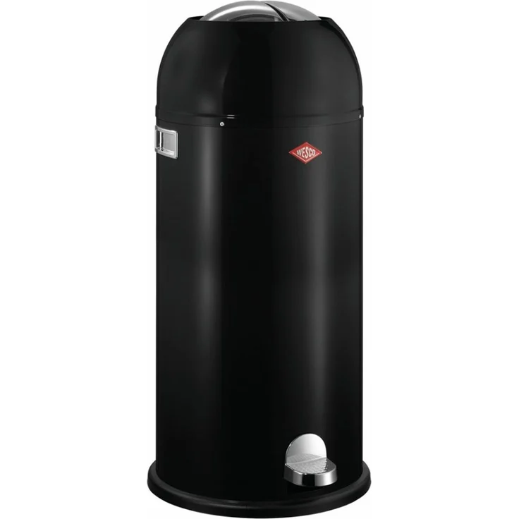 WESCO Tretabfalleimer 180731-73 KICKMASTER MAXI in Schwarz matt mit 40 Liter Volumen / Abfallsammler / Mülleimer – Bild 6