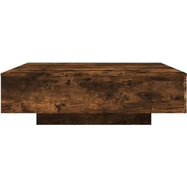 vidaXL Couchtisch Räuchereiche 100x100x31 cm Holzwerkstoff 836599 – Bild 7