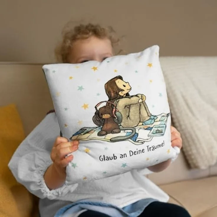 Sheepworld Plüschkissen Kuschelkissen Kissen Geschenk für Kinder ANOUK 73949 – Bild 4