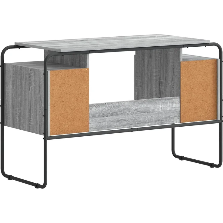 vidaXL Schreibtisch mit Stauraum Sonoma-Grau 120 x 50,5 x 75,5 cm 8008041 – Bild 6