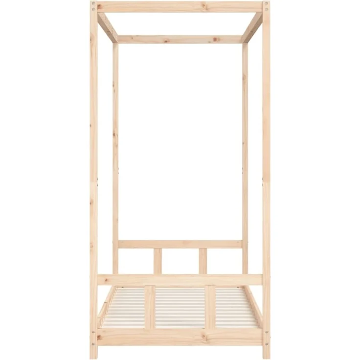 vidaXL Kinderbett 90x190 cm Massivholz Kiefer 834516 – Bild 1