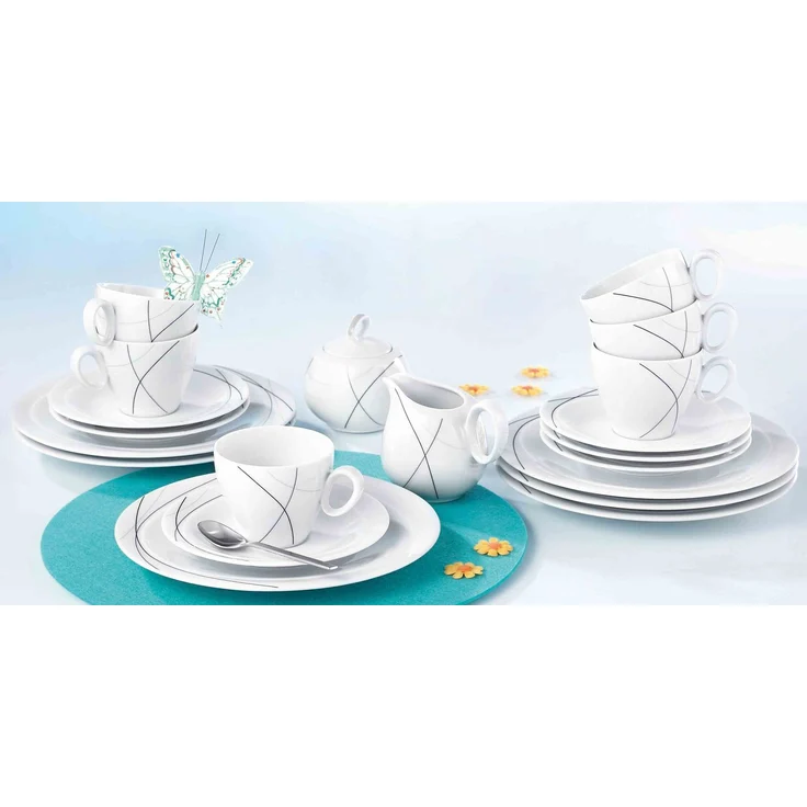 Seltmann Weiden Trio Highline Brotteller ø 19,8 cm 6er Set – Bild 3