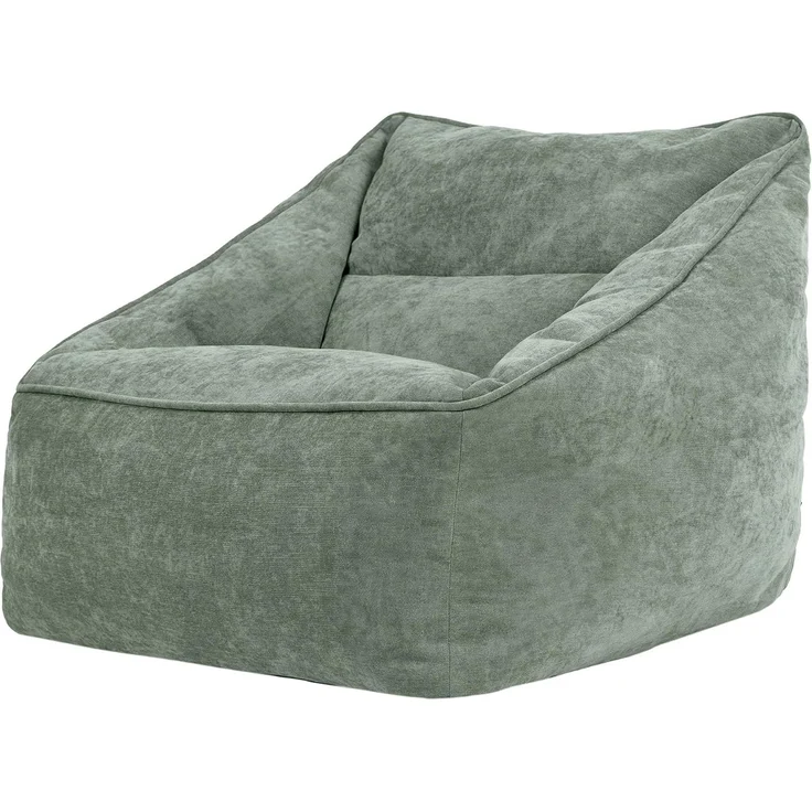 icon Sitzsack Riesen Sitzsack Sessel XXL aus Chenille „Natalia", 100 x 80 x 88 cm, Made in Germany, für Erwachsene & Kinder, für Wohnzimmer