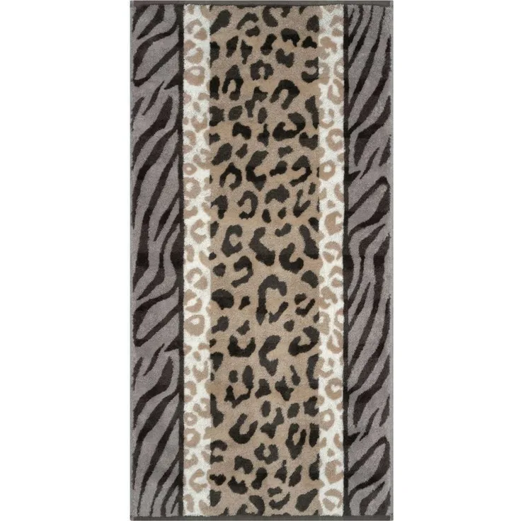 Cawö Handtuch Cawö Noblesse Handtuch oder Duschtuch Animal 1090 versch. Farben, 100% Baumwolle