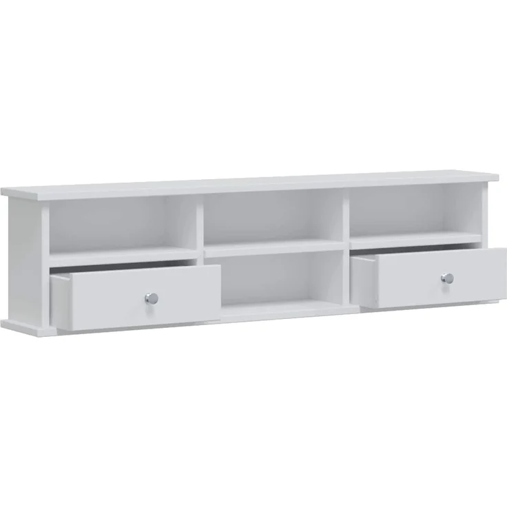 vidaXL Schminktisch-Set FAUSKE 3 Stk. Weiß 100 x 50 x 103,5 cm 3438588 – Bild 4