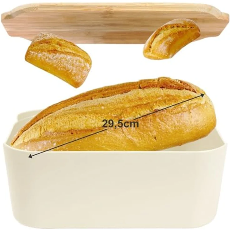Vilde Vilde Brotkasten mit Bambusbrett 259303 – Bild 7