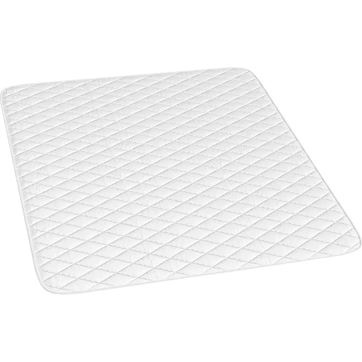 Vitalispa Matratzenschoner, 180 x 200 cm, waschbar, Mikrofaser, Weiß