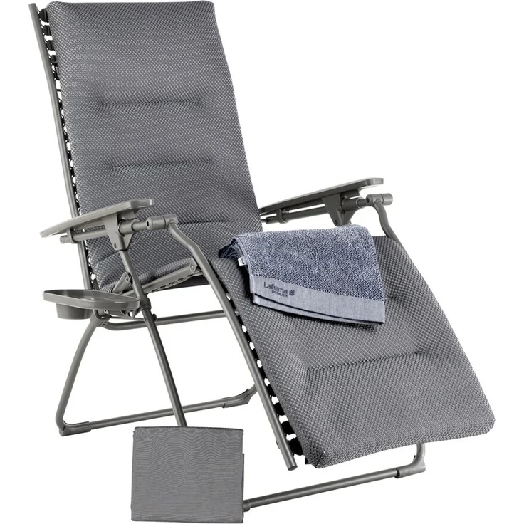 All-in-One-Edition Evolution Relaxliege Silber – Bild 2