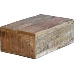 Wandboard aus Massivholz mit Geheimfach - Mangoholz - Ideal für Küche & Bad