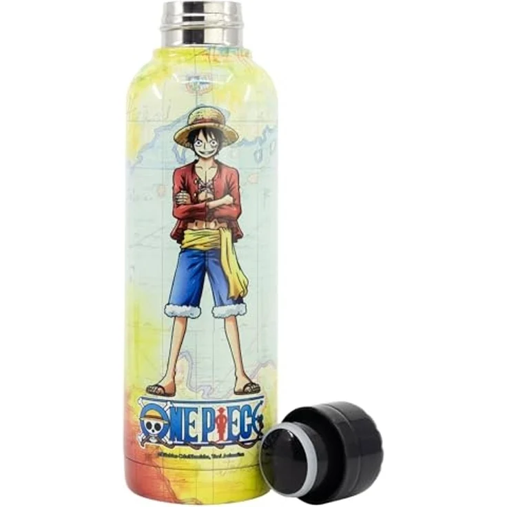 One Piece Isolierte Edelstahl Trinkflasche Thermotrinkflasche 515 ml – Bild 3