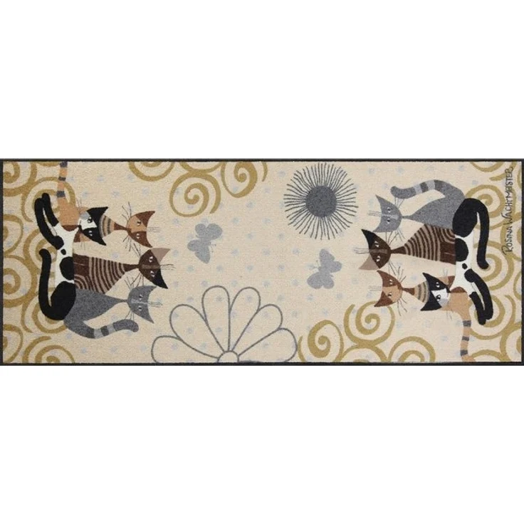 Salonloewe Läufer Rosina Wachtmeister Läufer 75x190 cm Fantasia di Gatti, Läufer groß, Höhe: 750 mm – Bild 4