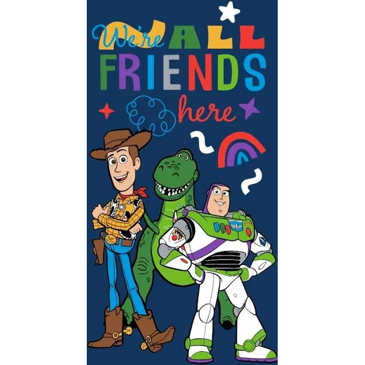 Disney Toy Story Strandtuch 70 × 140 cm leicht und schnelltrocknend – Bild 2