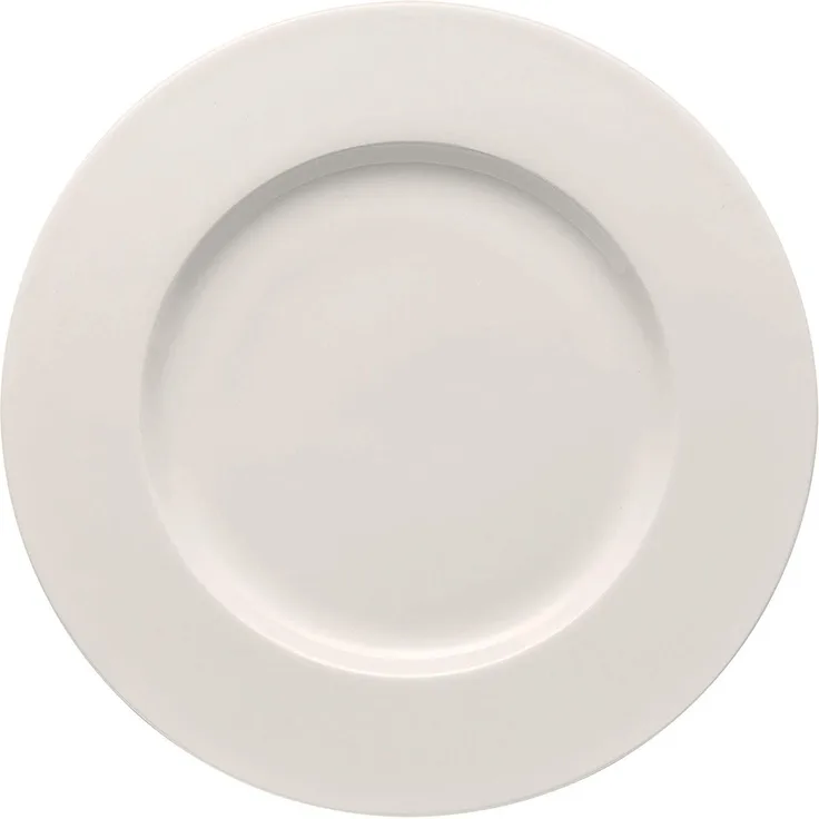Frühstücksteller 23 cm/Fahne Brillance Weiss Rosenthal Frühstücksteller - Mikrowelle geeignet, Spülmaschinengeeignet