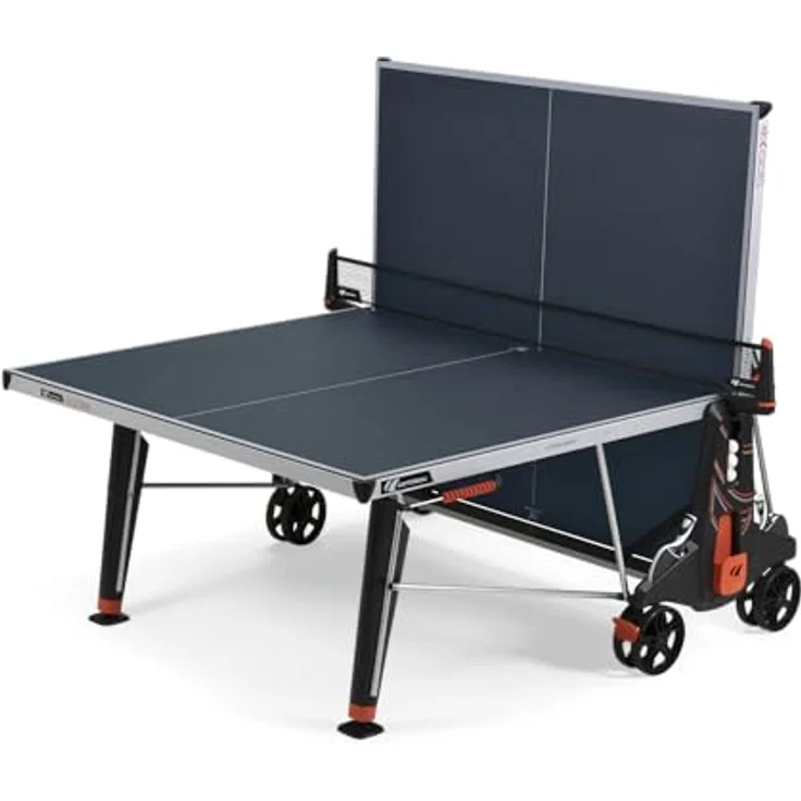 Cornilleau Outdoor Tischtennisplatte 500X, wetterfeste Spielplatte mit MATTOP-Beschichtung und DSI-Verriegelungsmechanismus, blau – Bild 3