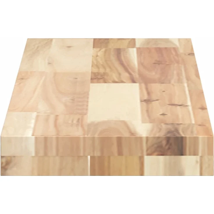 vidaXL Tischplatte 100x20x4 cm Rechteckig Massivholz Akazie 4008767 – Bild 6