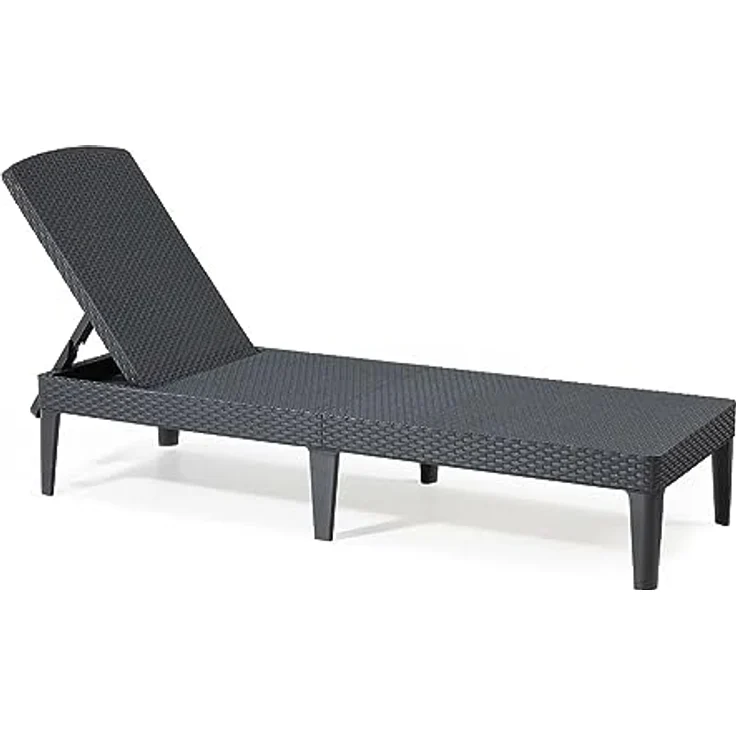 Allibert Sonnenliege Jaipur, Kunststoff, graphit/cool grey – Bild 2