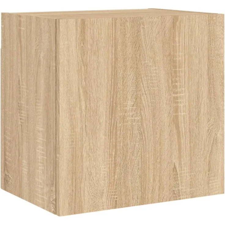 vidaXL 4-tlg. Wohnwand Sonoma-Eiche Holzwerkstoff 3216430 – Bild 10
