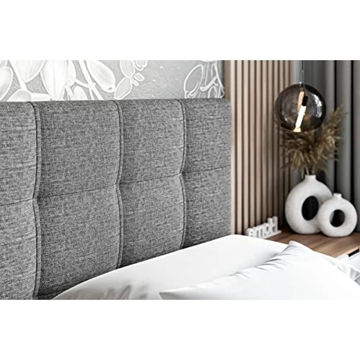 ALTDECOR Boxbett MARCE (Multipocket-Matratze H4. H3 Matratze Bonellfederung. Topper. Kopfteil) – Bild 9