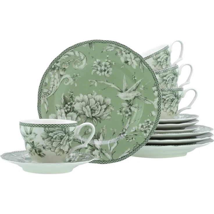 Adelaide Grün, Kaffeeservice 12-tlg (mo)