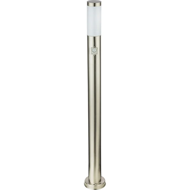 Moderne Außenlampe aus Edelstahl mit Bewegungsmelder – Bild 1