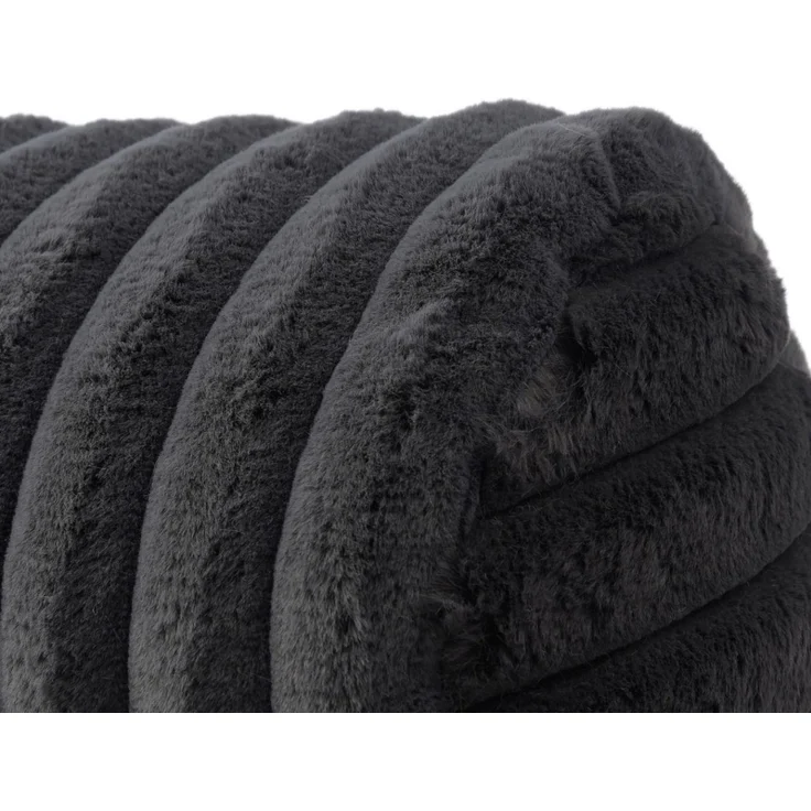 Ambiente Trendlife Kissenrolle Vito Anthrazit 60x20cm – Bild 3