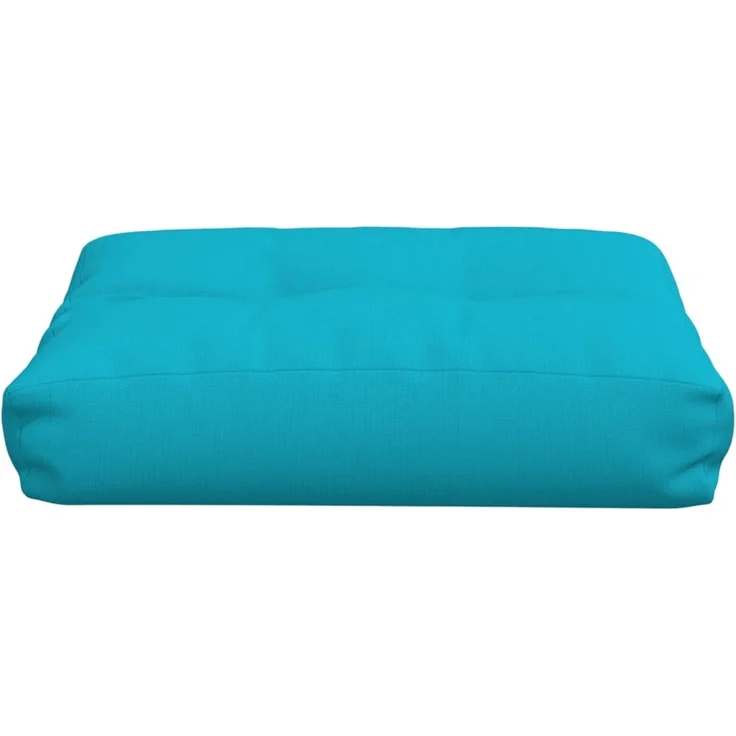 vidaXL Palettenkissen Türkis 50x40x12 cm Stoff 360556 – Bild 5