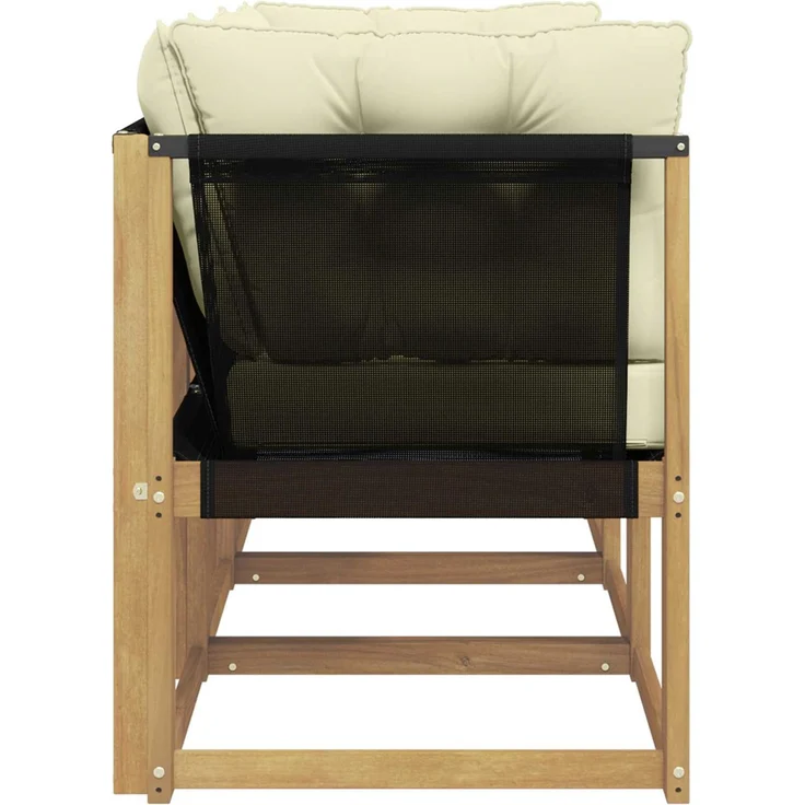 vidaXL Outdoor Mittel- und Ecksofa 3 stk. 3-Sitzer 901625 – Bild 6