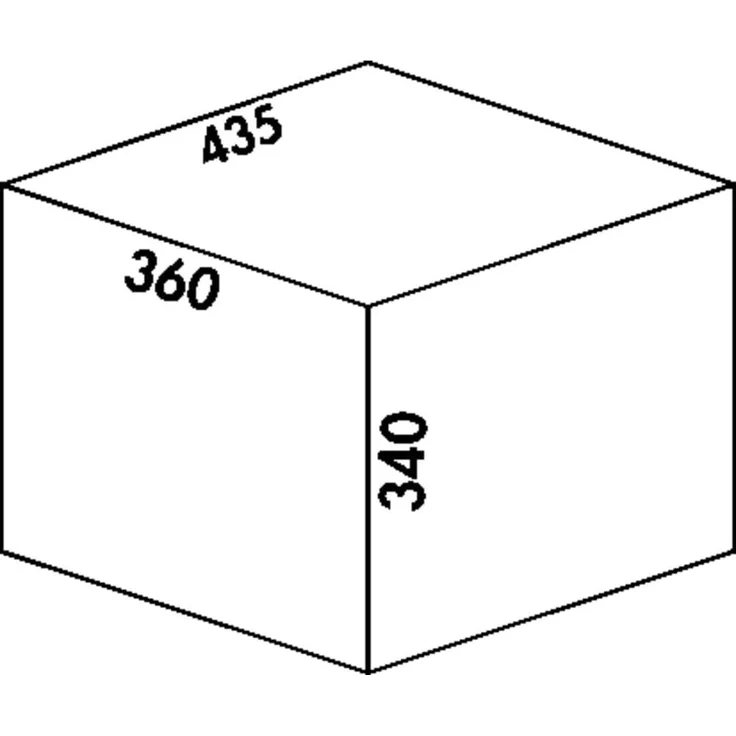 Abfallsorter CLAPS 3 plus / 500-2 inkl. Mitnehmer / ab 60 cm Schrankbreite / Abfalleimer / Mülleimer / Abfallsammler / Vollauszug – Bild 2