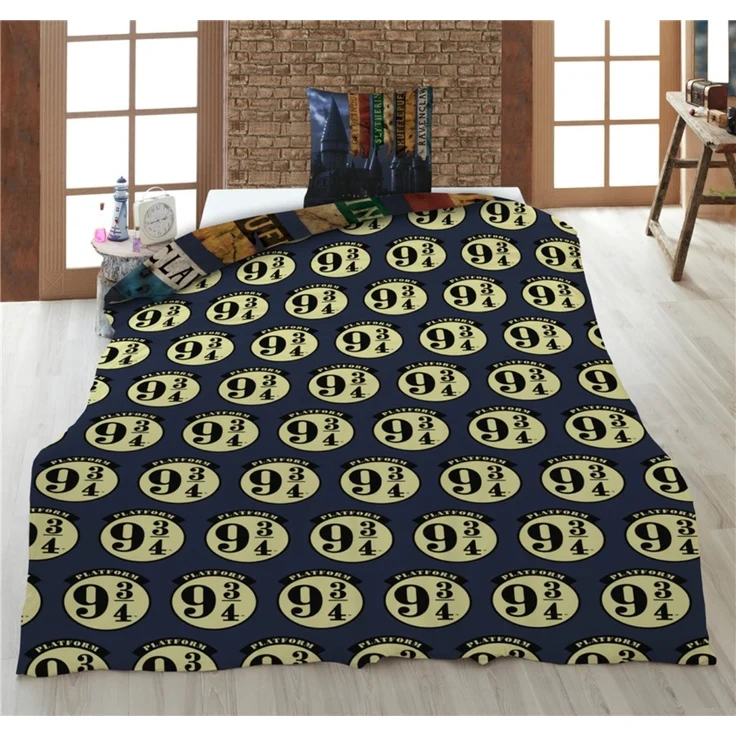 Harry Potter Bettwäsche 140x200 cm + Kissenbezug 65x65 cm Baumwolle – Bild 2