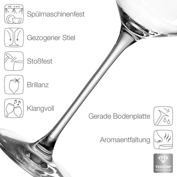 Leonardo PUCCINI Sektglas 280 ml 6er Set – Bild 4