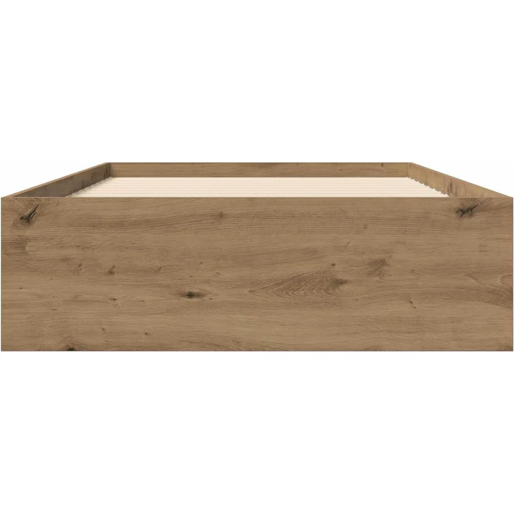 vidaXL Bettgestell mit Stauraum Kunsthandwerk Eiche 80 x 200 cm 3429596 – Bild 4