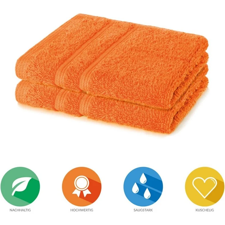Lavea Seiftuch Bali, 30x30cm aus 100% Bio-Baumwolle, einzigartig weiche Seiftücher mit Aufhänger (Set, 2-St), hochwertige und nachhaltige Premium Waschlappen - schonende Reinigung – Bild 1