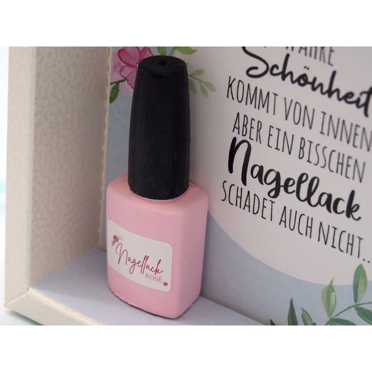 ZauberDeko Geschenkbox Geldgeschenk Verpackung Nagelstudio Nagellack Maniküre Geburtstag – Bild 3
