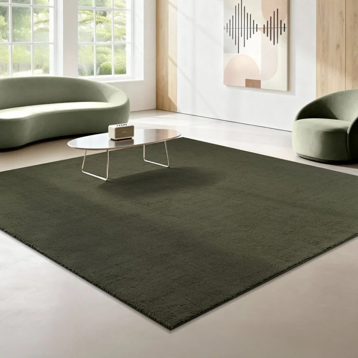 the carpet Teppich Relax, rechteckig, Höhe: 16 mm, waschbarer Wohnzimmer Teppich modern rutschfest, Kundenliebling – Bild 3
